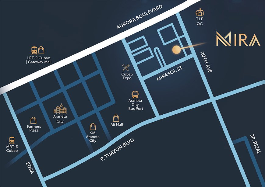 MIRA in Cubao Quezon City by RLC Residences